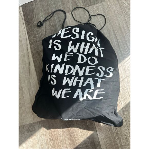 KURT GEIGER LONDON Kensington Quilted Nylon Scarf Handle Shoulder Bag $245 - Picture 9 of 9